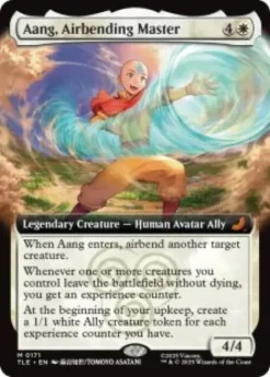 Aang, Airbending Master (foil) (extended art) - Avatar: The Last Airbender Eternal Varianten