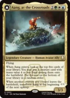Aang, at the Crossroads (foil) - Avatar: The Last Airbender