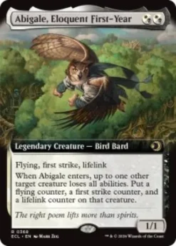 Abigale, Eloquent First-Year (extended art) - Lorwyn Eclipsed Varianten