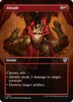 Abrade (borderless) - Innistrad Remastered Varianten
