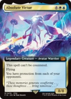 Absolute Virtue (#476) (foil) (extended art) - Final Fantasy Varianten