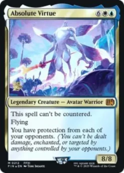 Absolute Virtue (foil) - Final Fantasy Prerelease Promo's