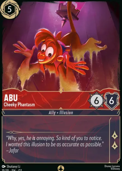 Abu, Cheeky Phantasm - Illumineer's Quest: Palace Heist