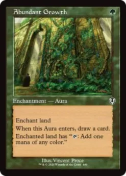Abundant Growth (#406) (foil) (showcase) - Innistrad Remastered Varianten