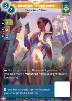 Adamant Receptionist (U-2091) - Seeds of Unity Unique