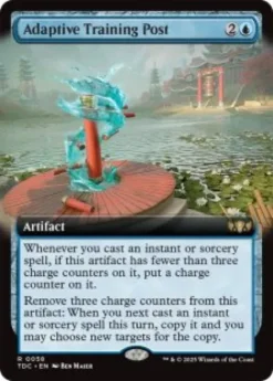 Adaptive Training Post (extended art) - Tarkir: Dragonstorm Commander Varianten