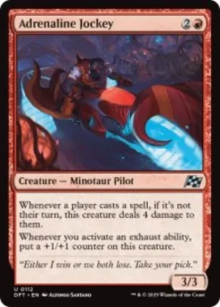 Adrenaline Jockey (foil) - Aetherdrift