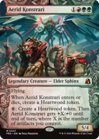 Aerid Konstrari (#347) (foil) (showcase) - Reality Fracture Varianten