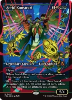 Aerid Konstrari (#407) (foil) (showcase) - Reality Fracture Varianten