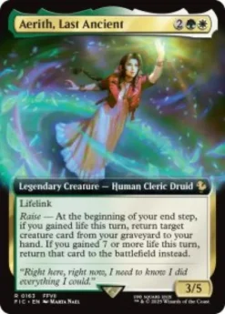 Aerith, Last Ancient (extended art) - Final Fantasy Commander Varianten