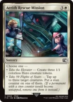 Aerith Rescue Mission (foil) - Final Fantasy