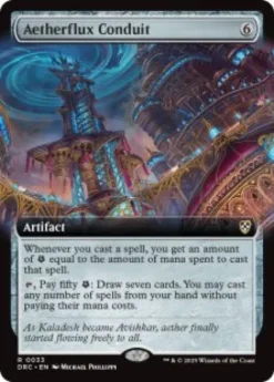 Aetherflux Conduit (extended art) - Aetherdrift Commander Varianten