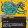 Agonasaur Rex (#542) (first-place foil) (borderless) - Aetherdrift First-Place Box Toppers