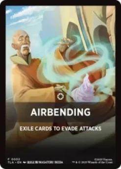 Airbending front card - Avatar: The Last Airbender