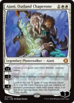 Ajani, Outland Chaperone (foil) - Lorwyn Eclipsed