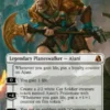 Ajani Resolute (#291) (foil) (borderless) - Reality Fracture Varianten