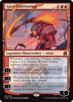 Ajani Unrelenting (foil) - Reality Fracture