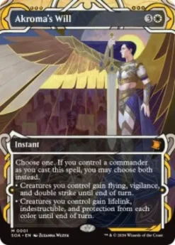 Akroma's Will (#001) (foil) (showcase) - Secrets of Strixhaven Mystical Archive