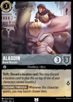 Aladdin, Brave Rescuer (foil) - Ursula's Return