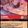 Aladdin, Intrepid Commander (foil) - Promo Set 2