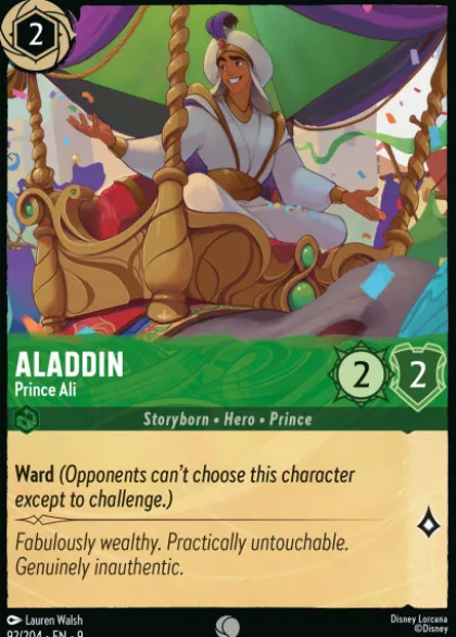 Aladdin, Prince Ali - Fabled