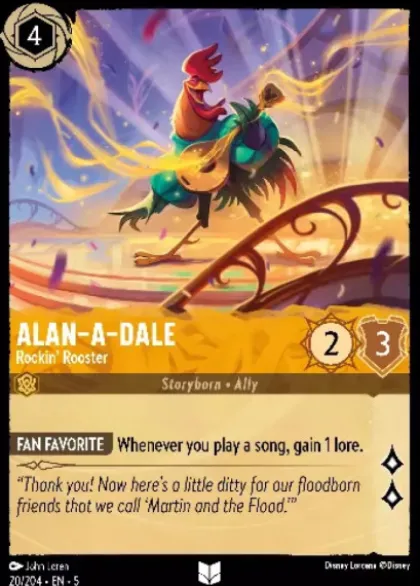 Alan-a-Dale, Rockin' Rooster - Shimmering Skies