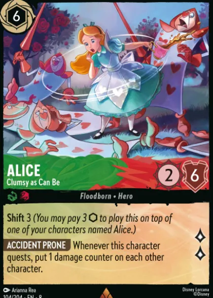 Alice, Clumsy as Can Be - Reign of Jafar