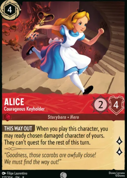 Alice, Courageous Keyholder - Reign of Jafar