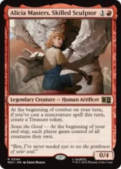 Alicia Masters, Skilled Sculptor - Marvel Super Heroes Commander
