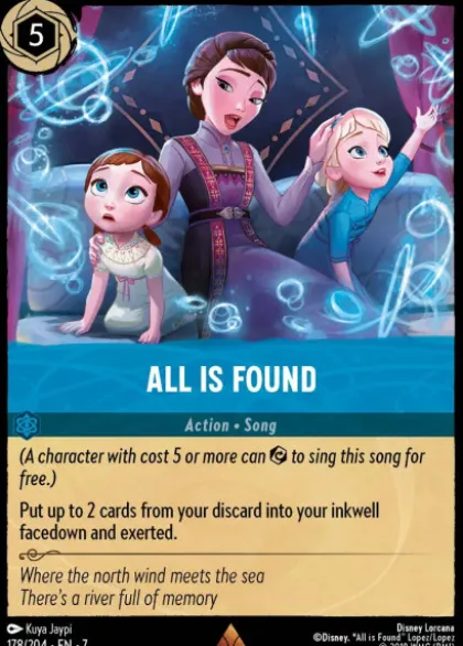 All Is Found (foil) - Archazia's island