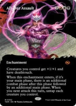 All-Out Assault (#352) (foil) (borderless) - Tarkir: Dragonstorm Varianten