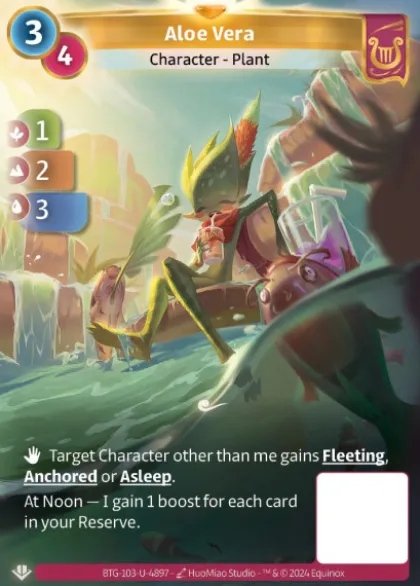 Aloe Vera (U-4897) - Altered Non-Kickstarter Uniques