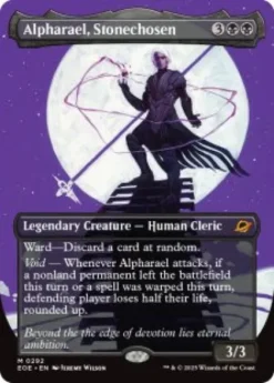 Alpharael, Stonechosen (foil) (borderless) - Edge of Eternities Varianten