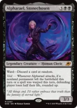 Alpharael, Stonechosen (foil) - Edge of Eternities