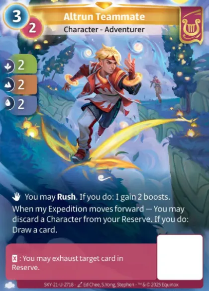 Altrun Teammate (U-2718) - skybound unique