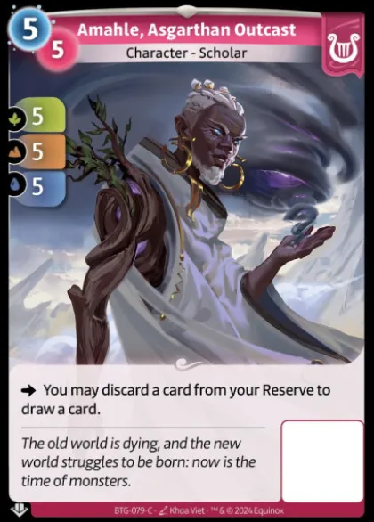 Amahle, Asgarthan Outcast (C) - Altered Beyond the Gates