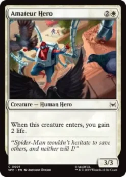 Amateur Hero (foil) - Marvel's Spider-Man Spidey's Spectacular Showdown