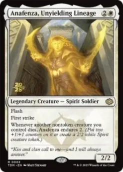 Anafenza, Unyielding Lineage (foil) - Tarkir: Dragonstorm Prerelease Promo's