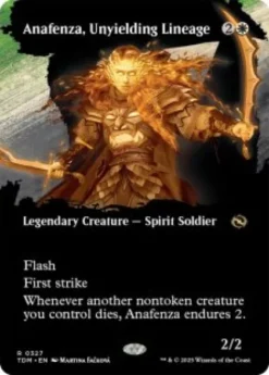 Anafenza, Unyielding Lineage (foil) (borderless) - Tarkir: Dragonstorm Varianten