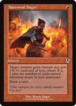 Ancestral Anger (foil) (showcase) - Innistrad Remastered Varianten