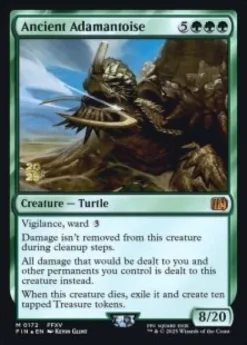 Ancient Adamantoise (foil) - Final Fantasy Prerelease Promo's