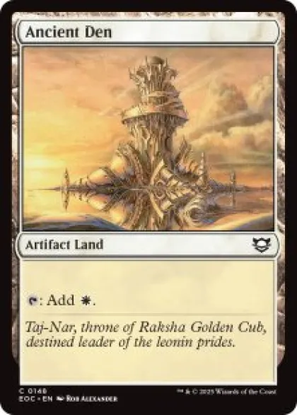 Ancient Den - Edge of Eternities Commander