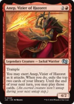 Anep, Vizier of Hazoret (anime) - Jumpstart 2025