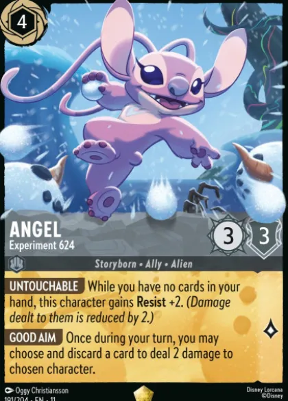 Angel, Experiment 624 (foil) - Winterspell