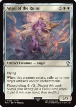 Angel of the Ruins (surge foil) - Final Fantasy Commander