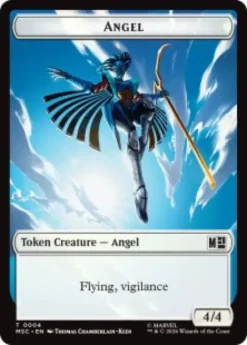 Angel token (#4) (4/4) - Marvel Super Heroes Commander