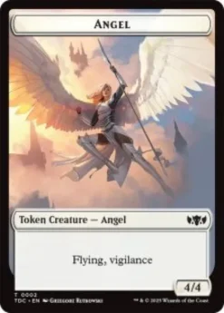 Angel token (4/4) - Tarkir: Dragonstorm Commander