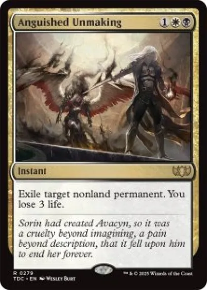 Anguished Unmaking - Tarkir: Dragonstorm Commander
