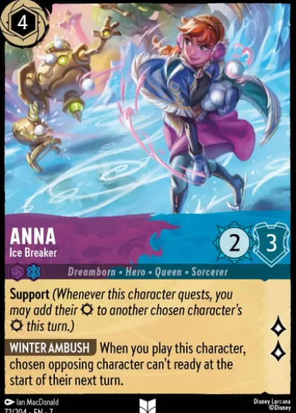 Anna, Ice Breaker - Archazia's island