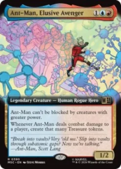 Ant-Man, Elusive Avenger (extended art) - Marvel Super Heroes Commander Varianten